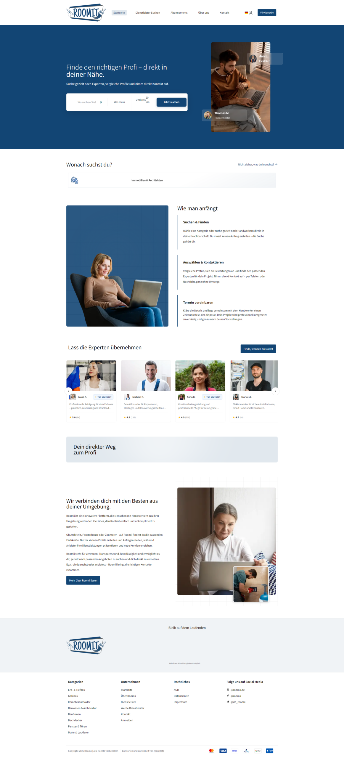 KMI Website Showcase